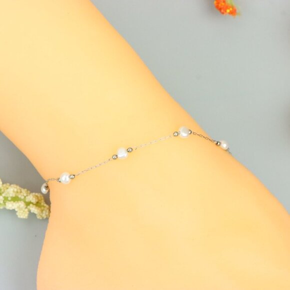 "Handmade Anklet – A Stylish Choice for Women, Thoughtful Gift Idea, EVCH1148 - Picture 10 of 10